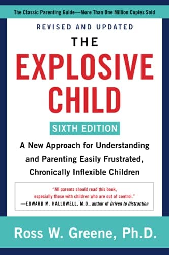 A book cover of "The explosive child" by Ross w. Greene